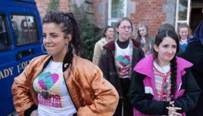 Jamie-Lee O'Donnell in "Derry Girls" Season 2