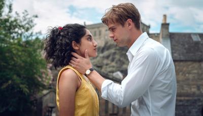 Ambika Mod and Leo Woodall in "One Day"