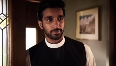 Rishi Nair as Alphy Kottaram in Grantchester Season 9