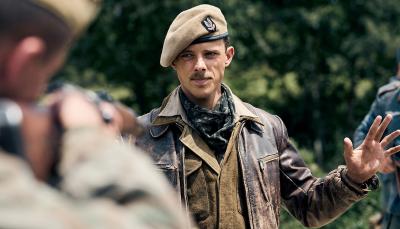 Jack Barton as John Tonkin in 'Rogue Heroes' Season 2