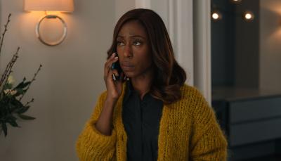 Nikki Amuka-Bird as Sally Wright in 'I, Jack Wright' 