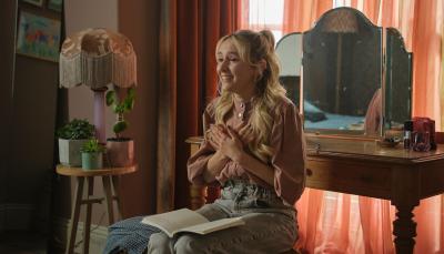 Rose Ayling-Ellis as Miri Mokhtar in 'Reunion'