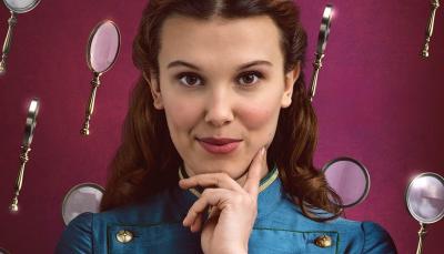 Millie Bobby Brown as Enola Holmes in Enola Holmes' Key Art