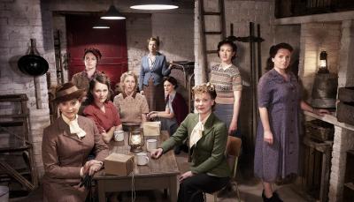 The women of "Home Fires" Season 2 (Photo: Courtesy of ITV Studios and MASTERPIECE)
