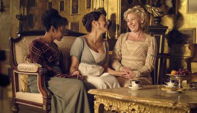 Rose Williams, Crystal Clarke and Kate Ashfield in "Sanditon" Season 2 (Photo: Red Planet LTD)