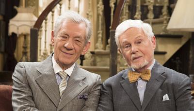 Ian McKellen and Derek Jacobi in "Vicious" (Photo: Courtesy of Gary Moyes / © Brown Eyed Boy Ltd 2016)