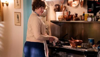 Sarah Lancashire as Julia Child in "Julia" (Photo: CREDIT: SEACIA PAVAO/HBO MAX)