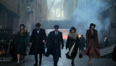 The iconic Shelby family walk (Photo: Netflix)