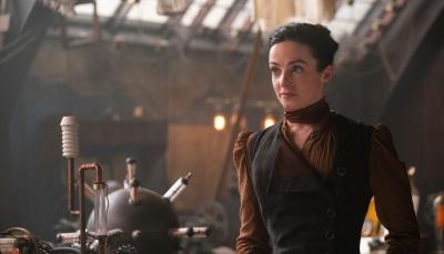 Picture shows: Laura Donnelly as Amalia True/Zephyr Navine in 'The Nevers'