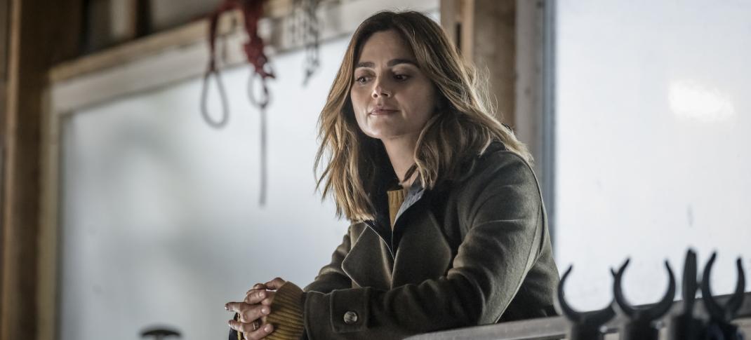 Jenna Coleman in "The Jetty"
