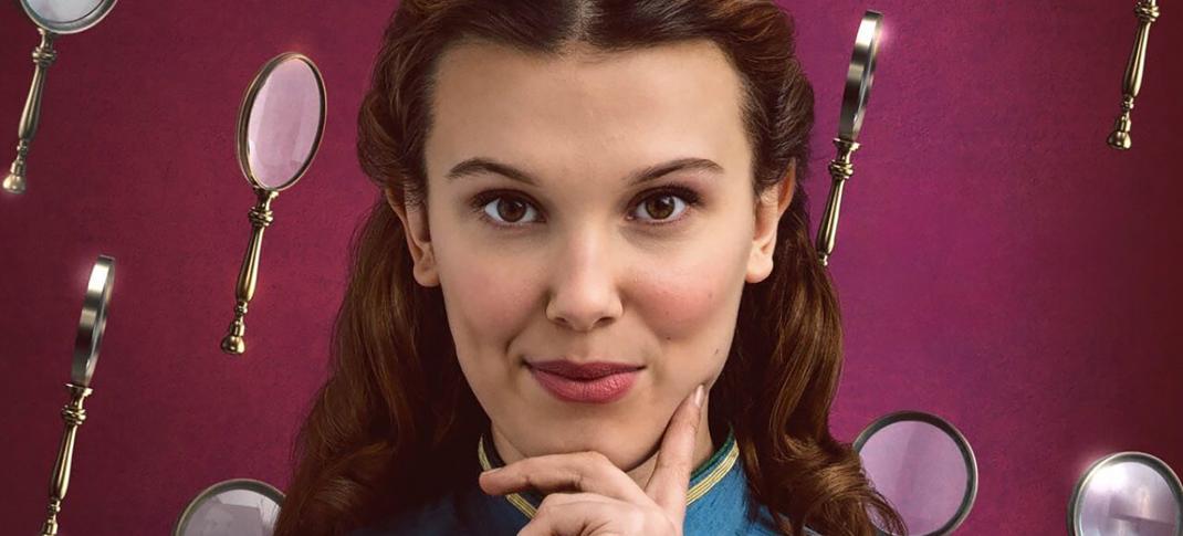 Millie Bobby Brown as Enola Holmes in Enola Holmes' Key Art